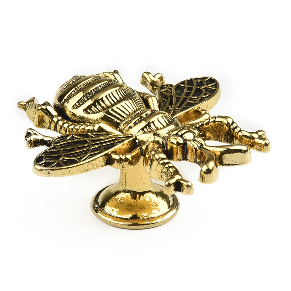 Furniture Hardware Nut - Retro Cupboard Drawer Pulls Bee Shape