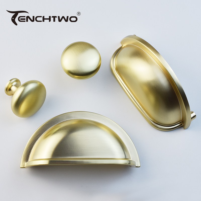 Brushed Brass Furniture Handle - огляд і ціна Furniture Rotating Hardware