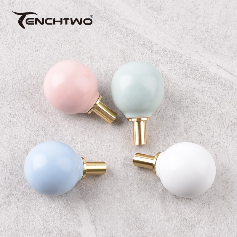 Round Ceramic Hook Clothes Han - огляд і ціна Furniture Hardware Tools