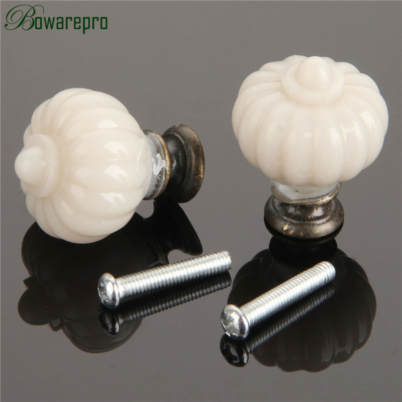 1Pc Acrylic Ivory White Pumpki - огляд і ціна Furniture Hardware Nut