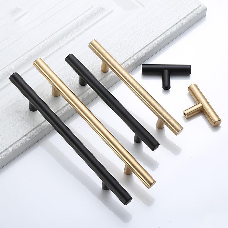 Modern Gold Brushed Straight C - огляд і ціна Furniture Hardware Restoration