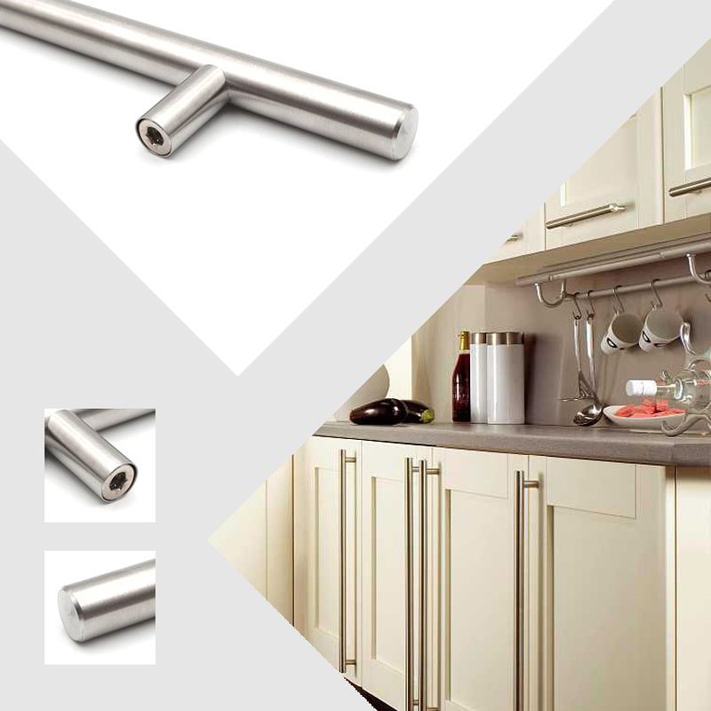 Modern Gold Brushed Straight C - огляд і ціна Furniture Hardware Restoration