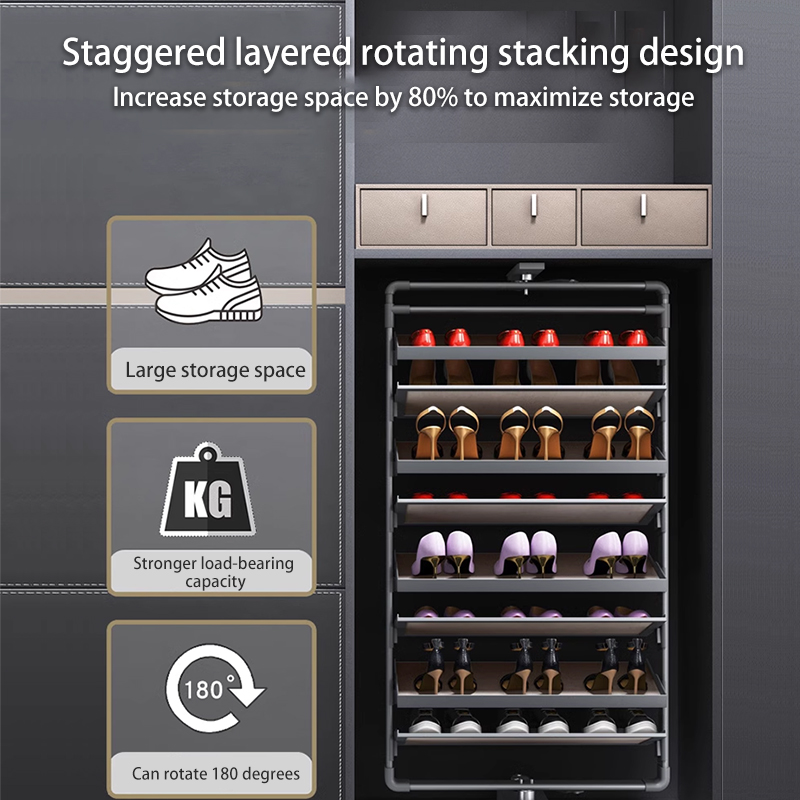 Rotating Shoe Rack 360-Degree  - огляд і ціна Furniture Rotating Hardware