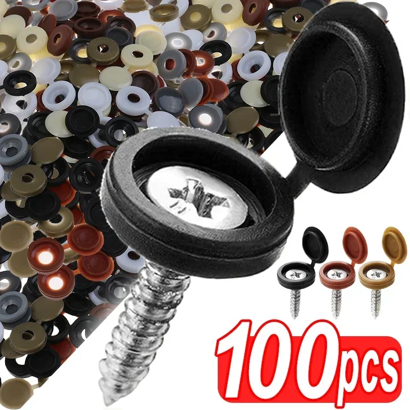 Hinged Plastic Screw Cap Cover - огляд і ціна Furniture Hardware Nut