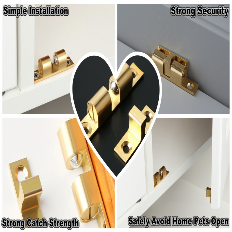 3/6pcs Cabinet Closet Door Bal - огляд і ціна Furniture Hardware Tools