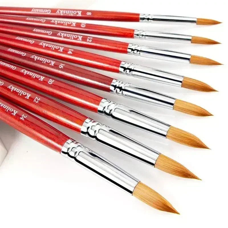 Kolinsky Acrylic Brush Wood Ha - огляд і ціна Furniture Hardware Nails