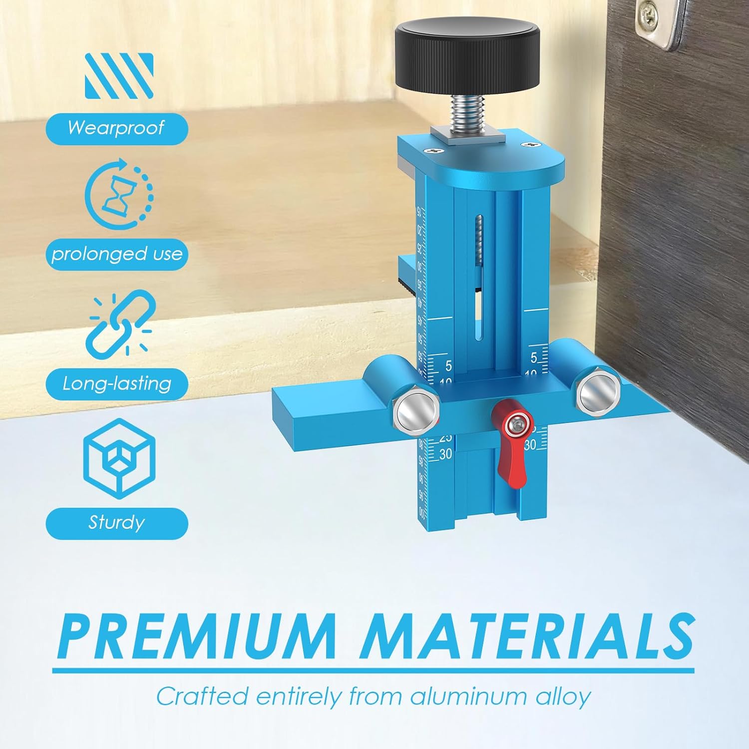 3 in 1 Cabinet Door Mounting J - огляд і ціна Furniture Hardware Jig