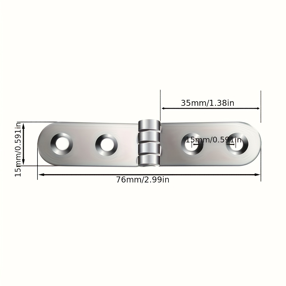 4pcs Foldable Flap Hinges Phot - огляд і ціна Furniture Hardware Photos