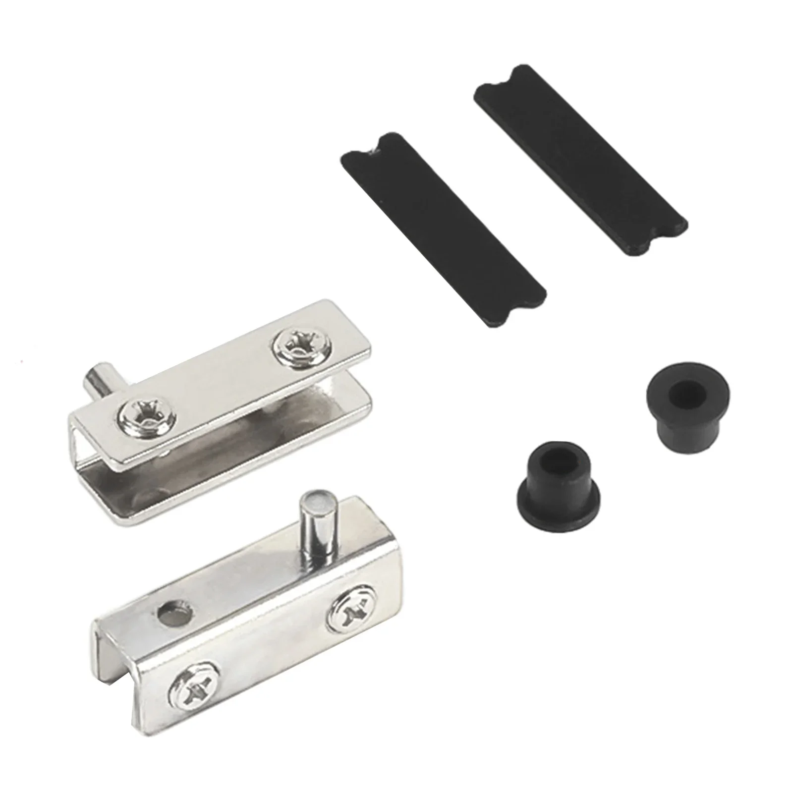 2Pcs Glass Pivot Hinge Rotatio - огляд і ціна Furniture Rotating Hardware
