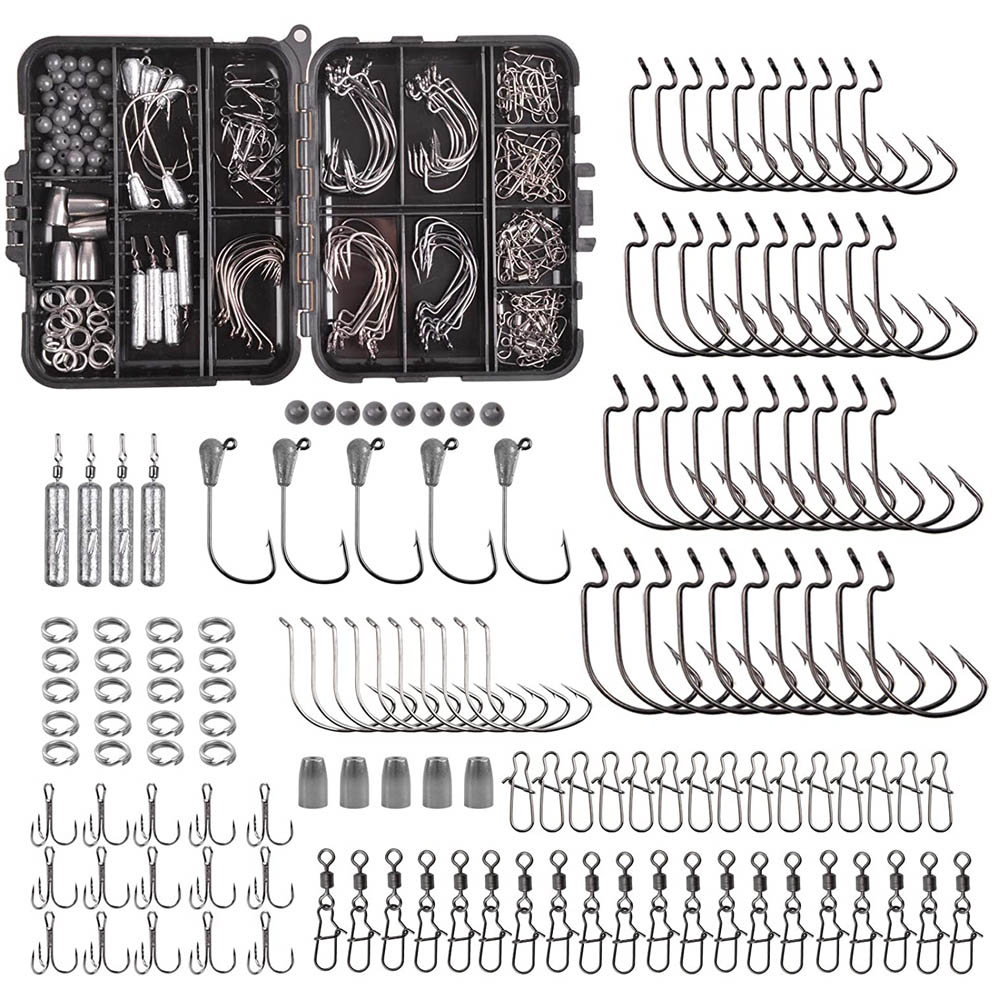 166PCS Fishing tackle box Incl - огляд і ціна Furniture Hardware Jig