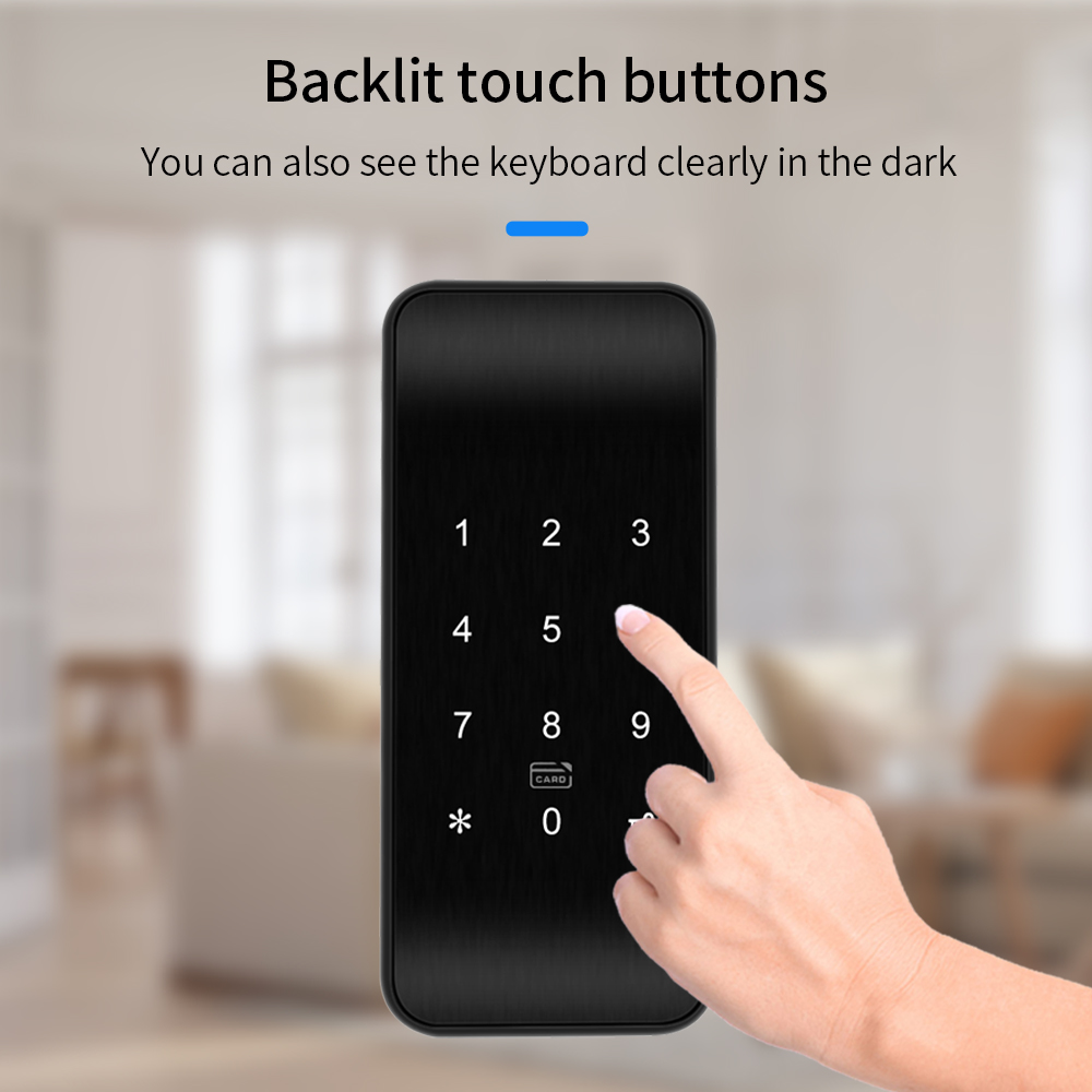 TTLOCK 13.56Mhz Fingerprint Dr - огляд і ціна Furniture Hardware Tools