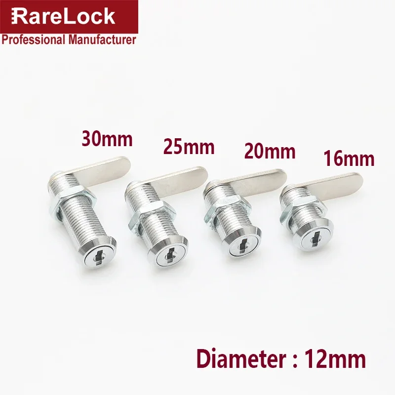 Mini Cam Lock with 2 Keys Diam - огляд і ціна Furniture Hardware Cam Lock