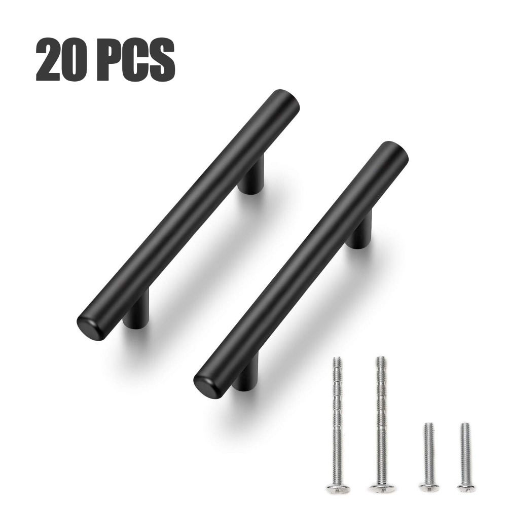 20 PCS Cabinet Pulls Matte Bla - огляд і ціна Furniture Hardware Restoration