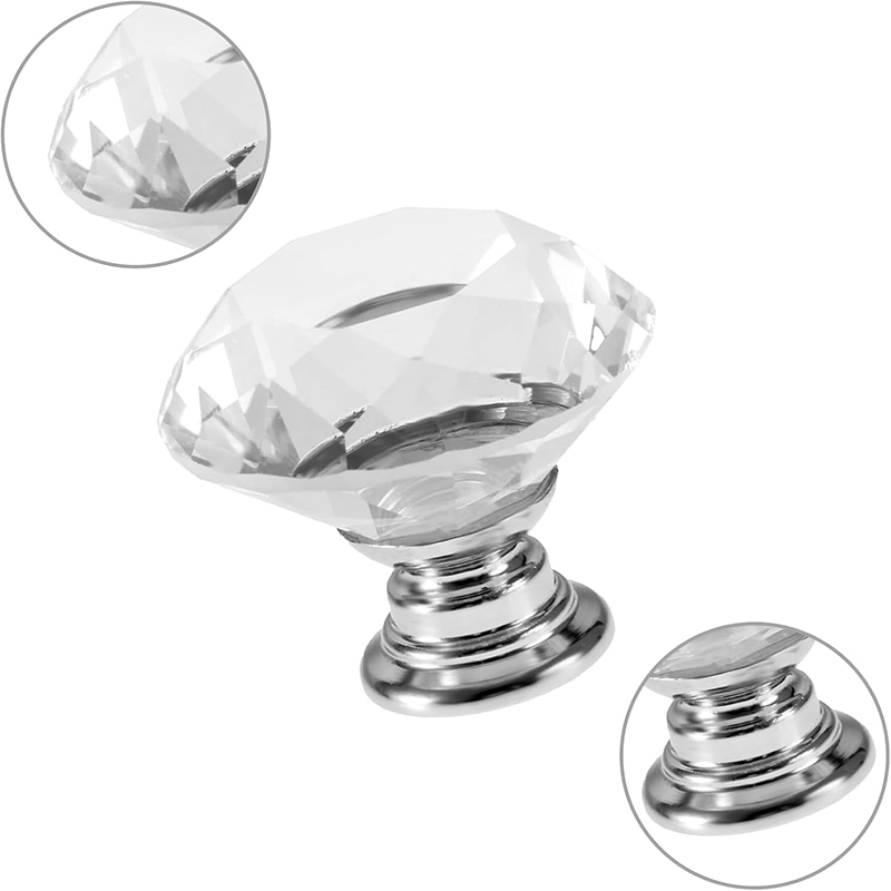 6Pcs Cabinet Knob with Screws  - огляд і ціна Furniture Hardware Nut