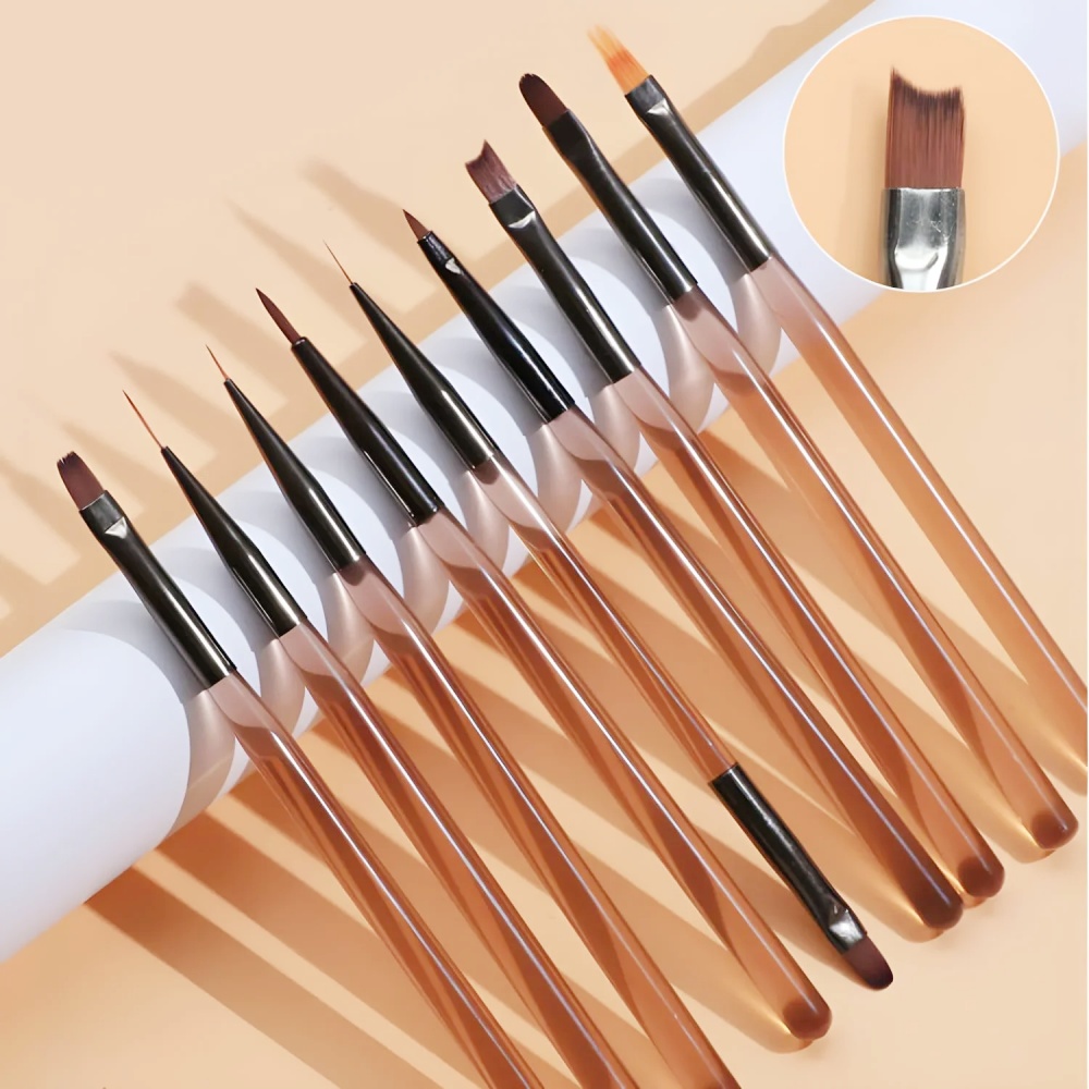 9PCS Nail Brush for Nail Art D - огляд і ціна Furniture Hardware Nails