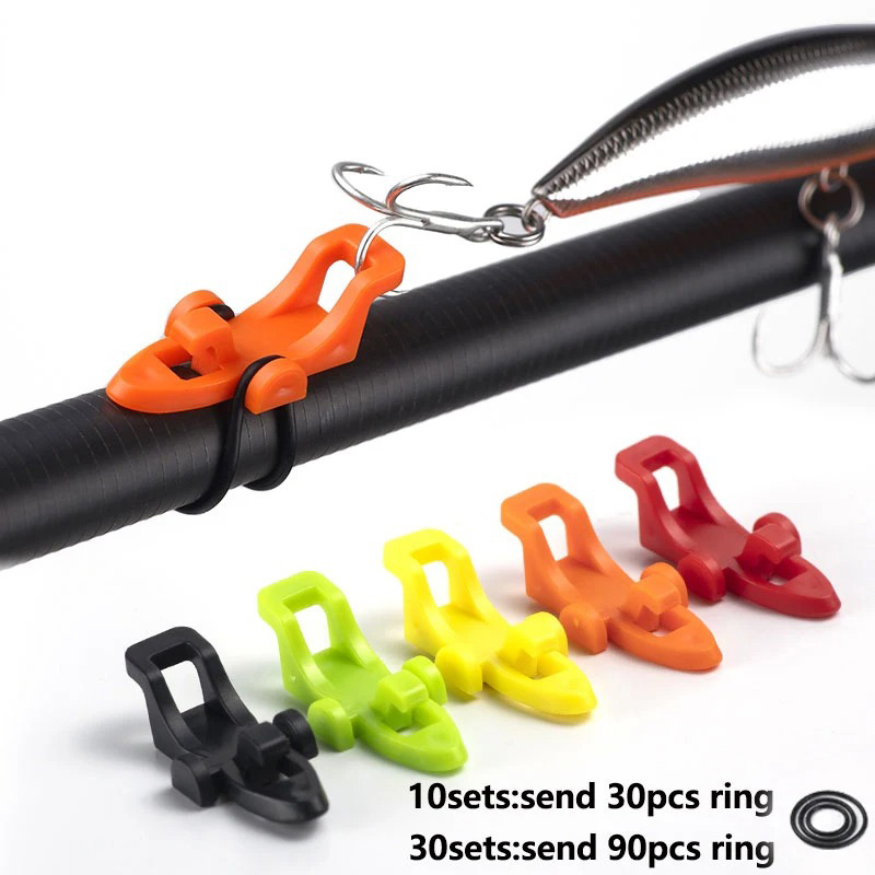 10-30pcs Fishing Rod Pole Hook - огляд і ціна Furniture Hardware Jig
