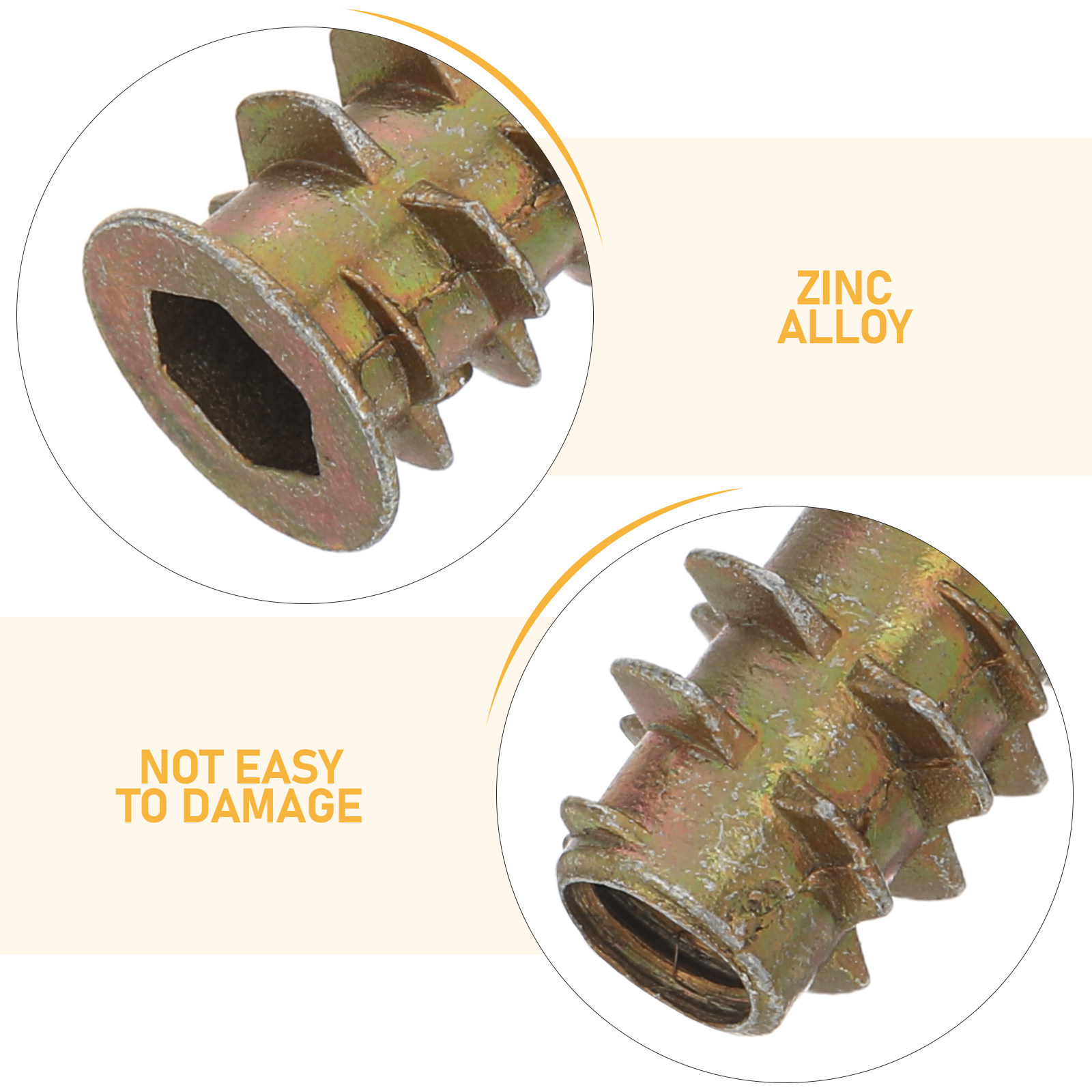 200Pcs Hex Socket Threaded Ins - огляд і ціна Furniture Hardware Nut